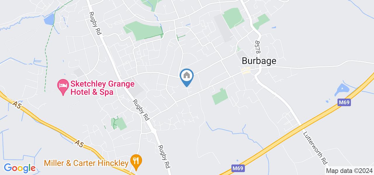 Burbage, Hinckley 2 Bed SemiDetached House, Cotes Road, LE10 To