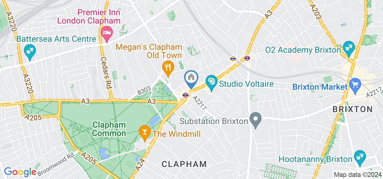 London 2 Bed Flat, Clapham High Street, SW4 To Rent Now for £2,990.