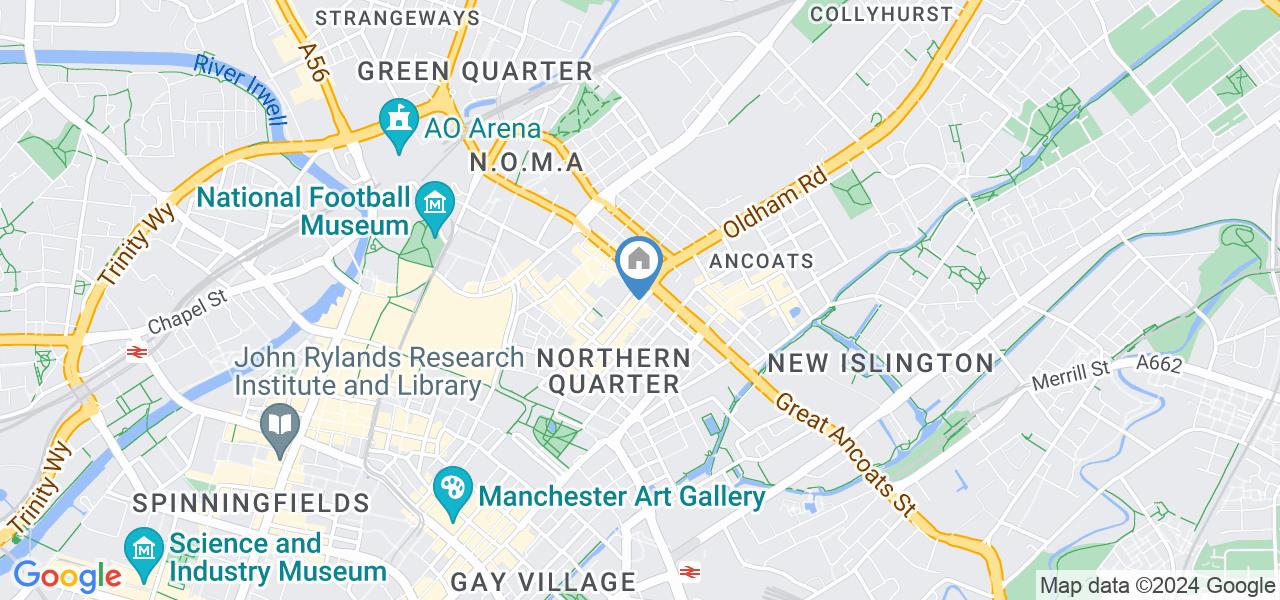 Manchester 1 Bed Flat, Oldham St, M4 To Rent Now for £2,900.00 p/m