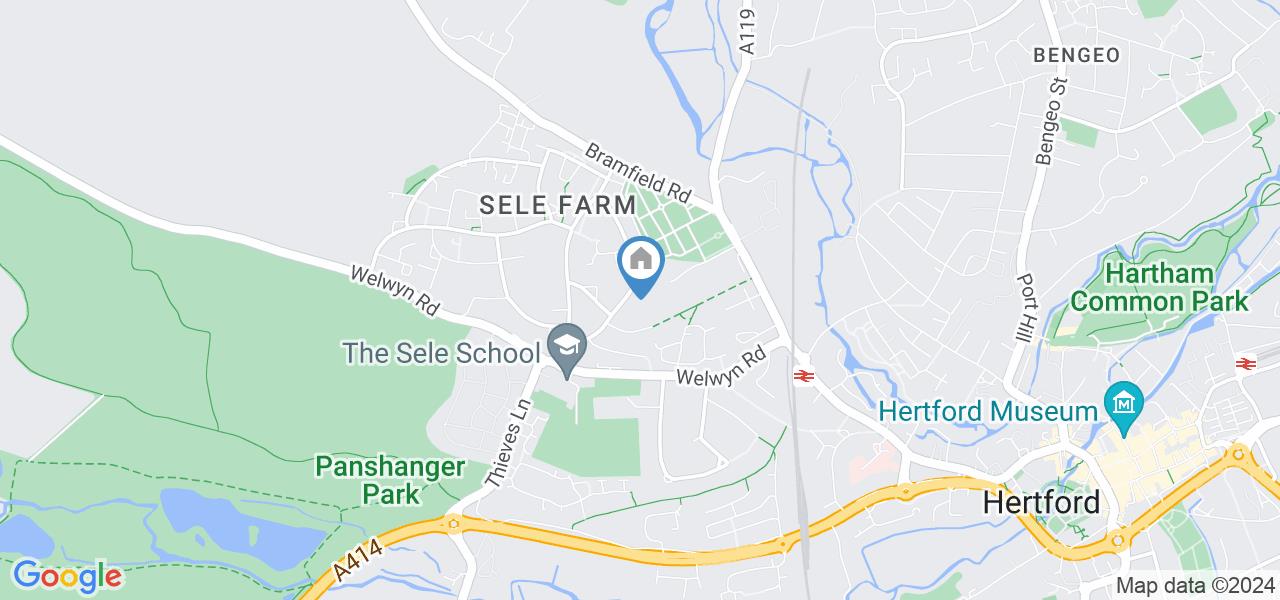 Hertford North Room in a Shared House, Hertford North, SG14 To Rent