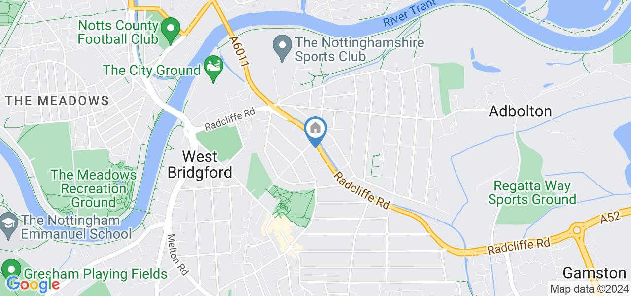 West Bridgford, Nottingham 1 Bed Flat, Radcliffe Road, NG2 To Rent