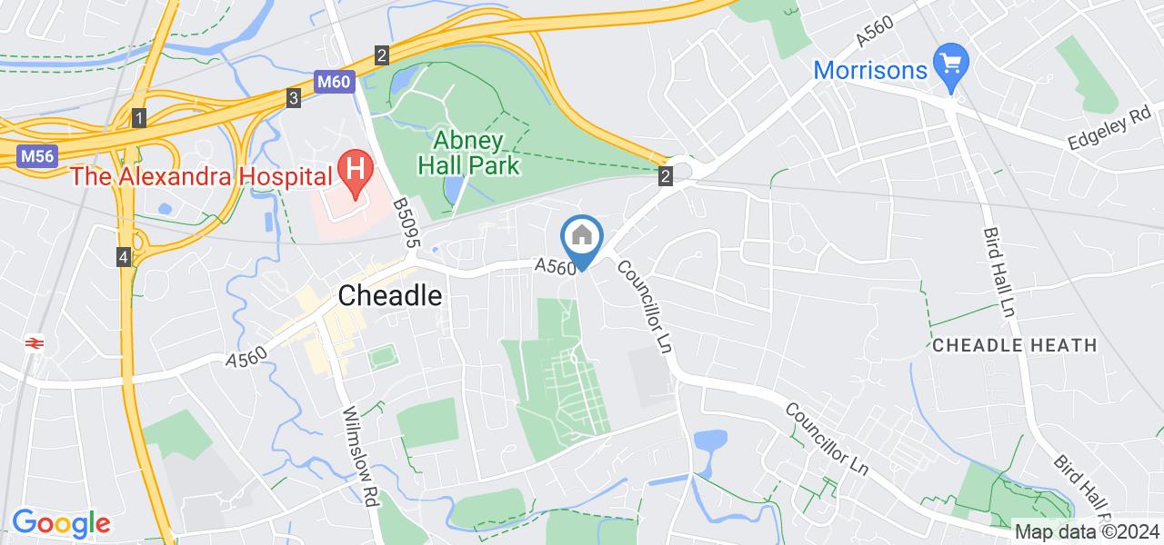 Cheadle 1 Bed Flat, Stockport Road, SK8 To Rent Now for £850.00 p/m