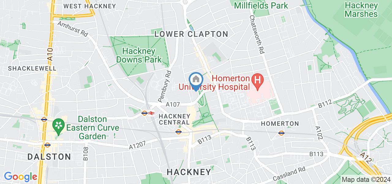 London Studio Flat, Clapton Square, E5 To Rent Now for £1,500.00 p/m