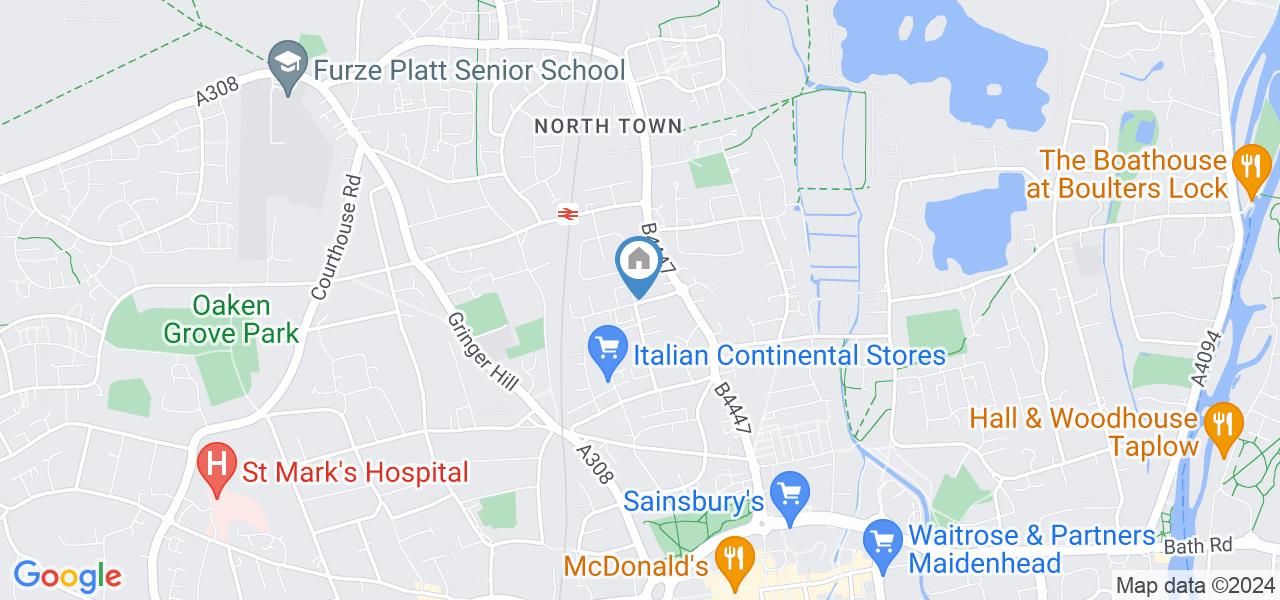 Maidenhead 1 Bed Flat, St James House, SL6 To Rent Now for £1,400.00 p/m