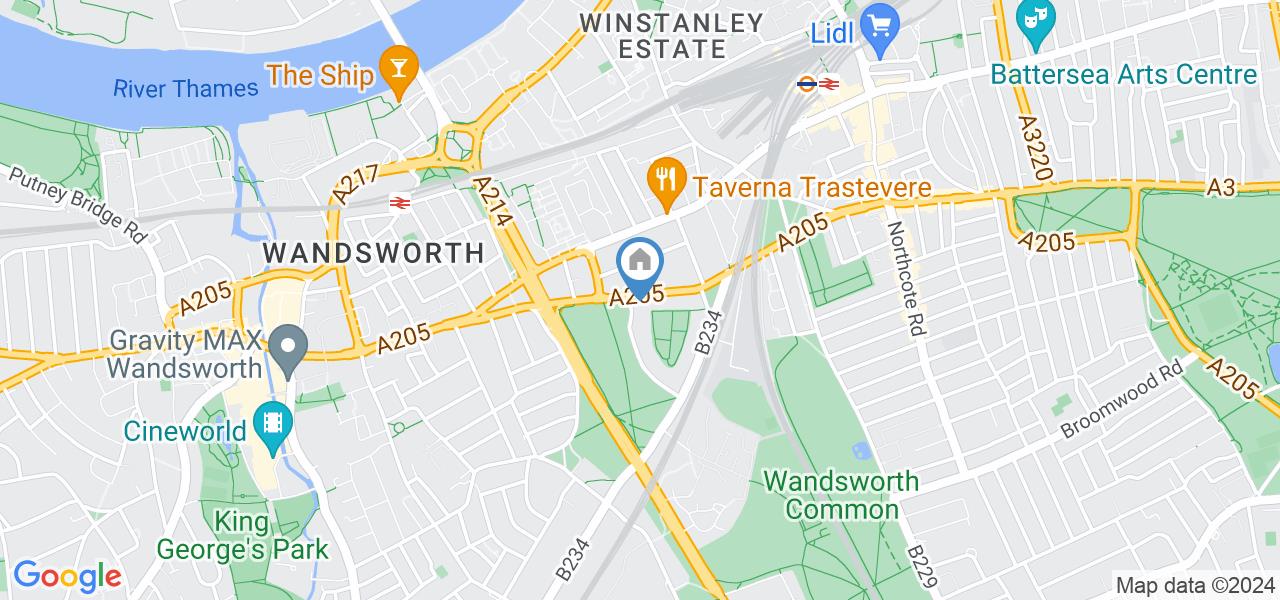 London 1 Bed Flat, North Side Wandsworth Common, SW18 To Rent Now