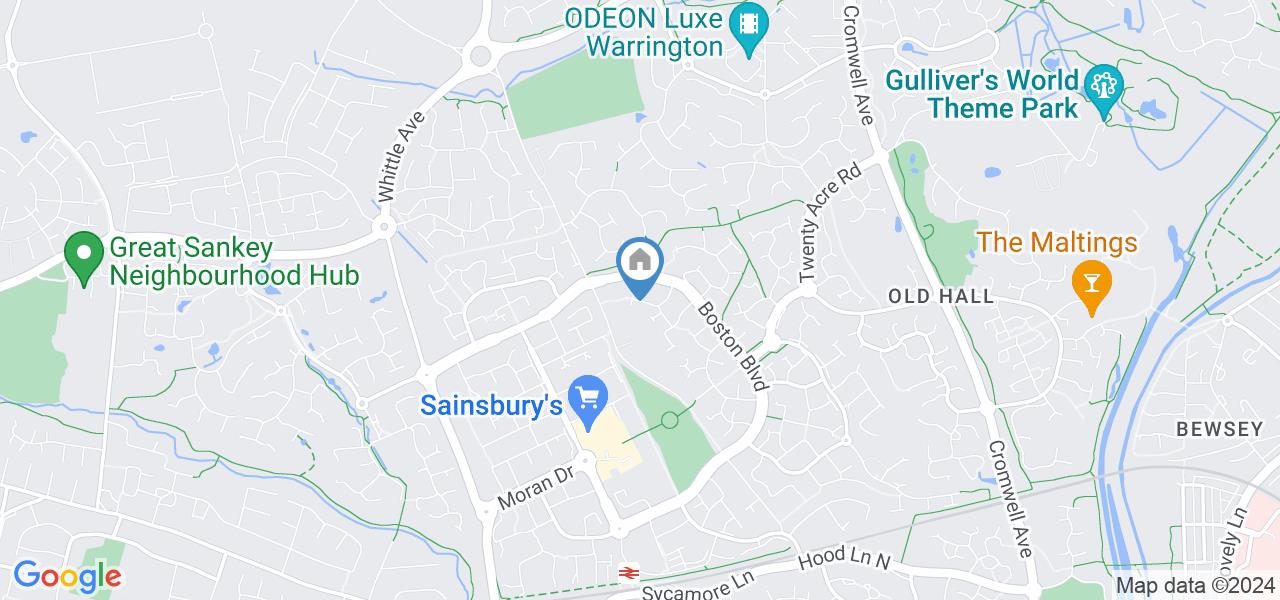 Great Sankey, Warrington 3 Bed Terraced House, Atlanta Gardens, WA5