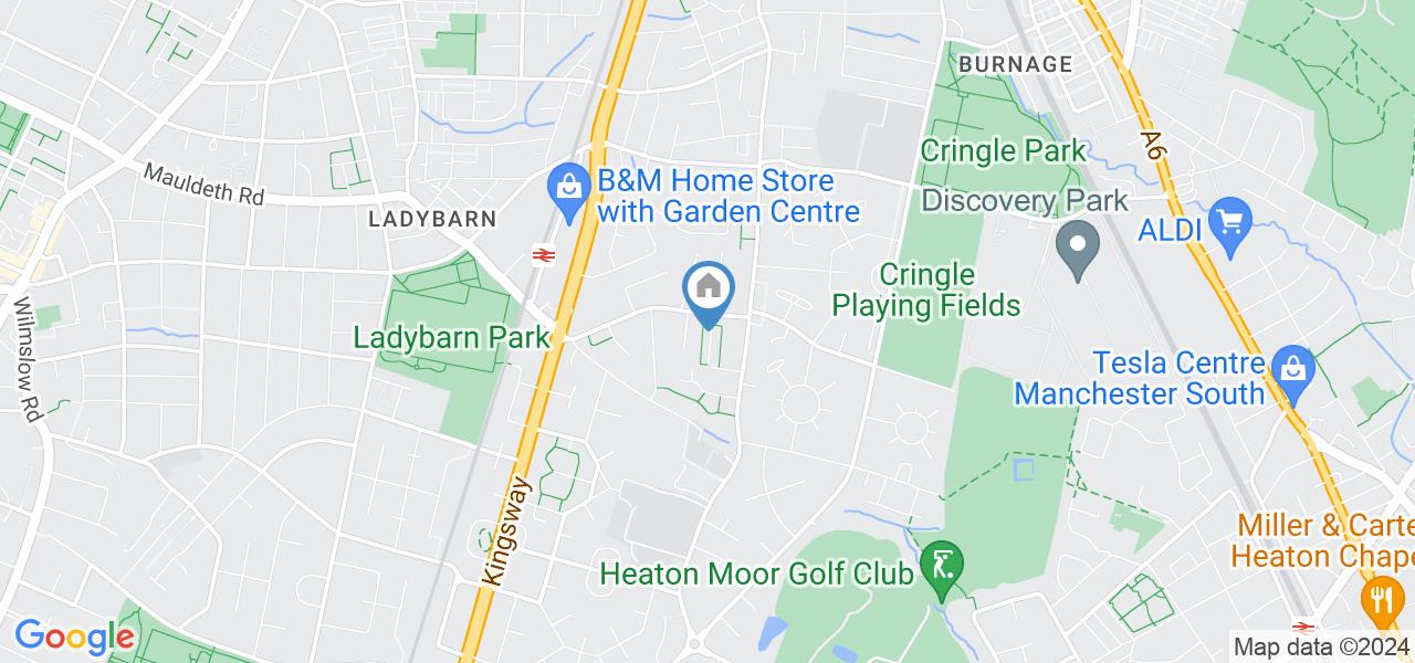 Manchester 2 Bed Terraced House, St. Margarets Avenue, M19 To Rent