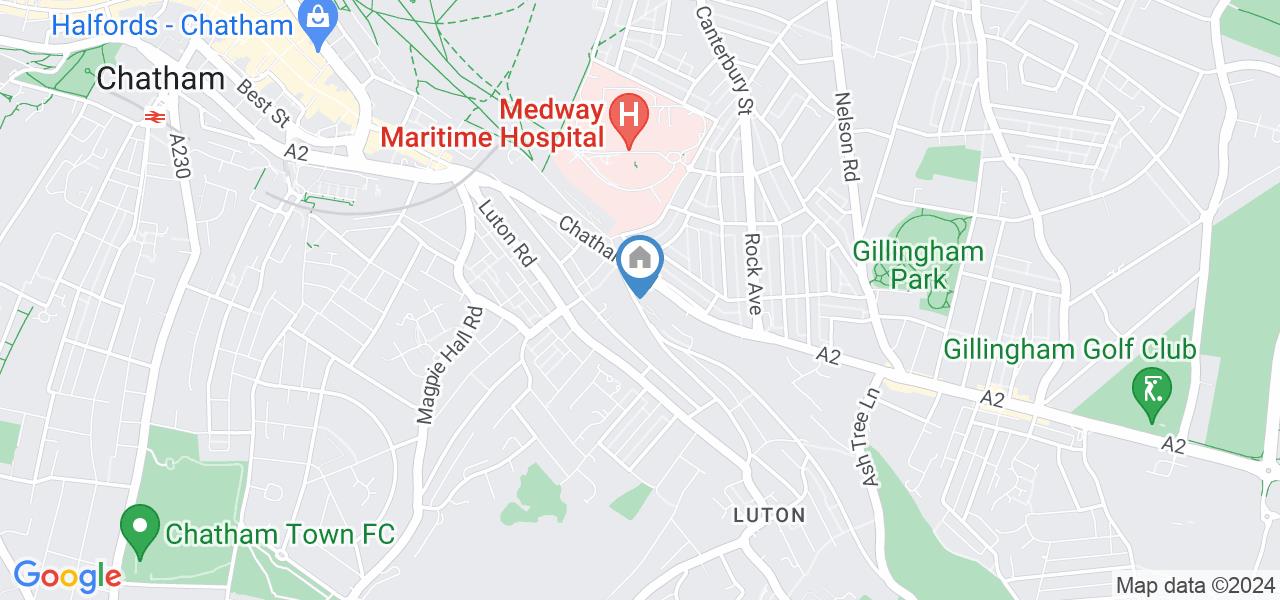 Chatham 3 Bed Terraced House, Upper Luton Road, ME5 To Rent Now for