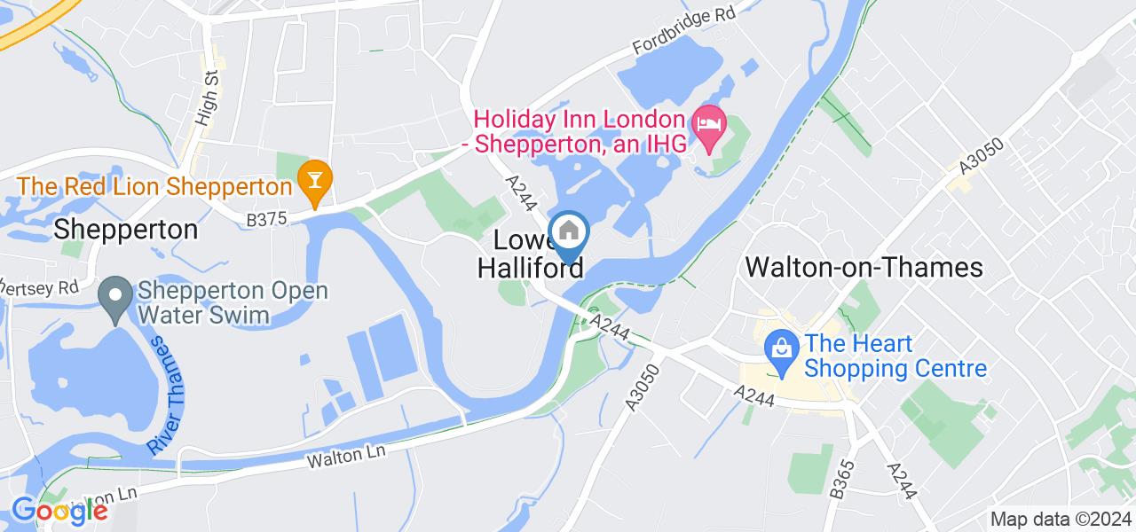 Shepperton 2 Bed Penthouse, Short Term Let Available, TW17 To Rent Now for £3,200.00 p/m