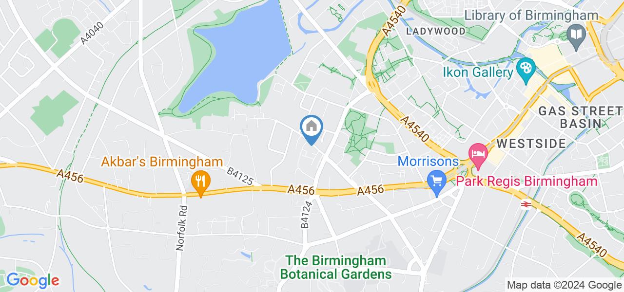 Birmingham 1 Bed Flat, Edgbaston, B16 To Rent Now for £500.00 p/m