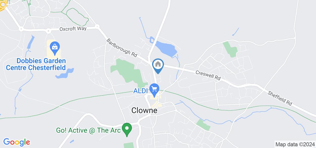 Clowne, Chesterfield 2 Bed Flat, Chapel Close, S43 To Rent Now for