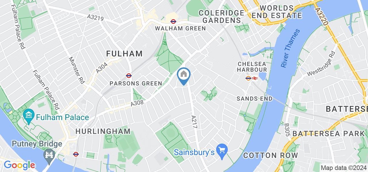 London 1 Bed Flat, Ryecroft Street, SW6 To Rent Now for £1,895.00 p/m