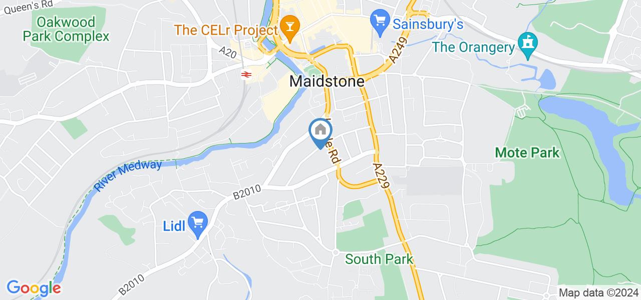 Maidstone 1 Bed Bungalow, King Edward Road, ME15 To Rent Now for £