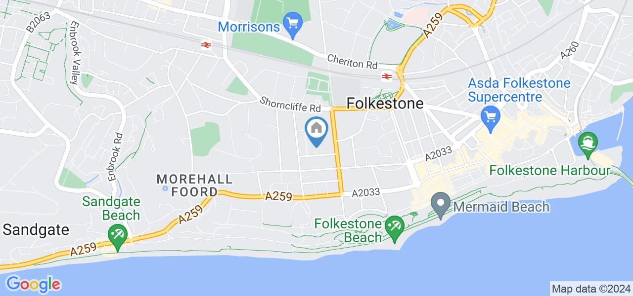 Folkestone 2 Bed Flat, Grimston Gardens, CT20 To Rent Now for £900.