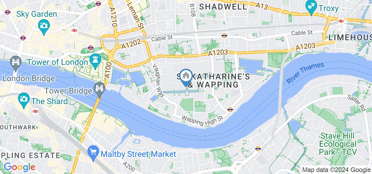 London 2 Bed Fowey Close, E1W To Rent Now for £2,550.00 p/m