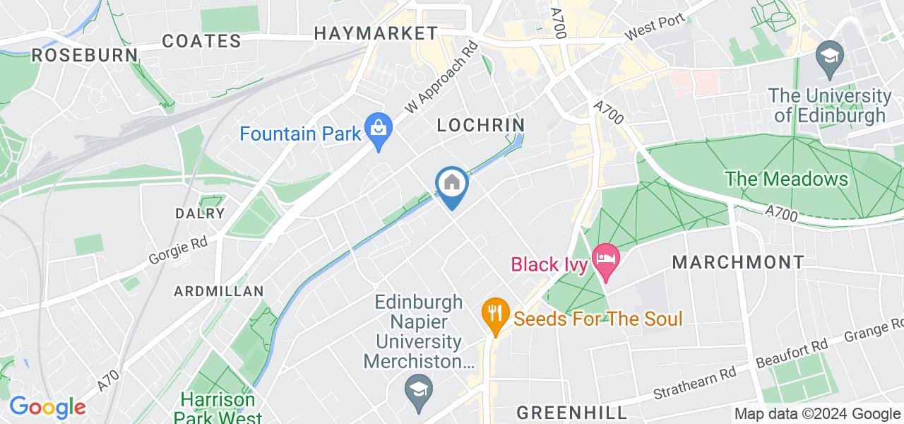 Edinburgh 1 Bed Flat, St. Peters Place, EH3 To Rent Now for £1,095.