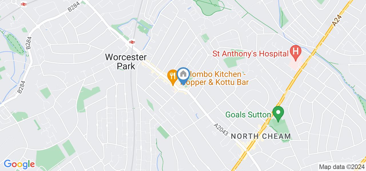 Worcester Park 2 Bed Flat, St. Philips Gate, KT4 To Rent Now for £