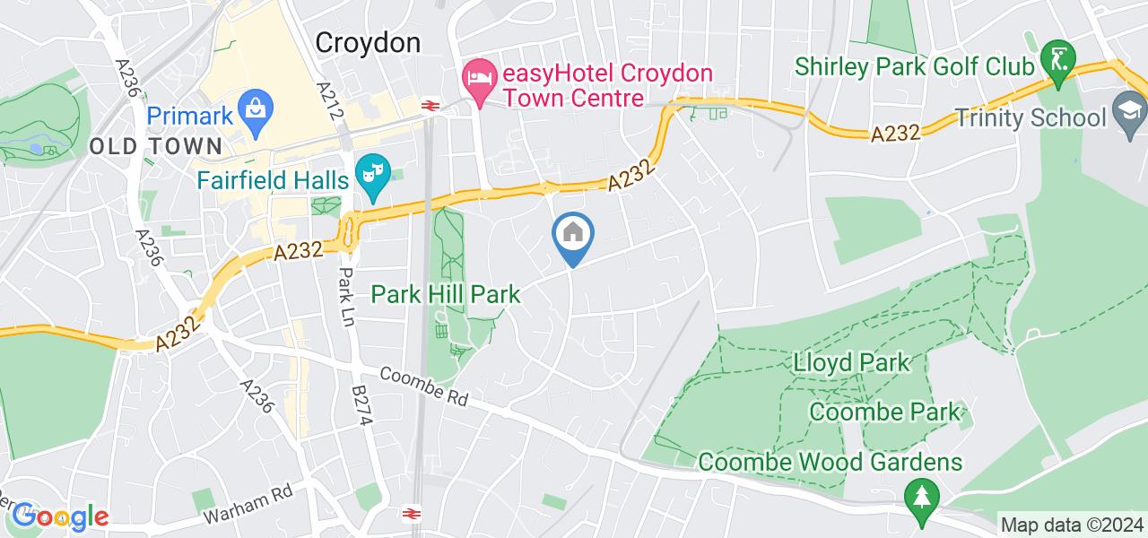 Croydon 1 Bed Flat, Chichester Road, CR0 To Rent Now for £1,400.00 p/m