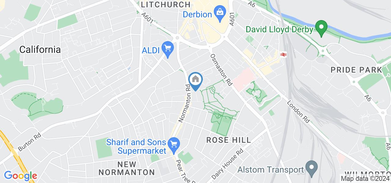 Derby 2 Bed Terraced House, Twyford Street, DE23 To Rent Now for £