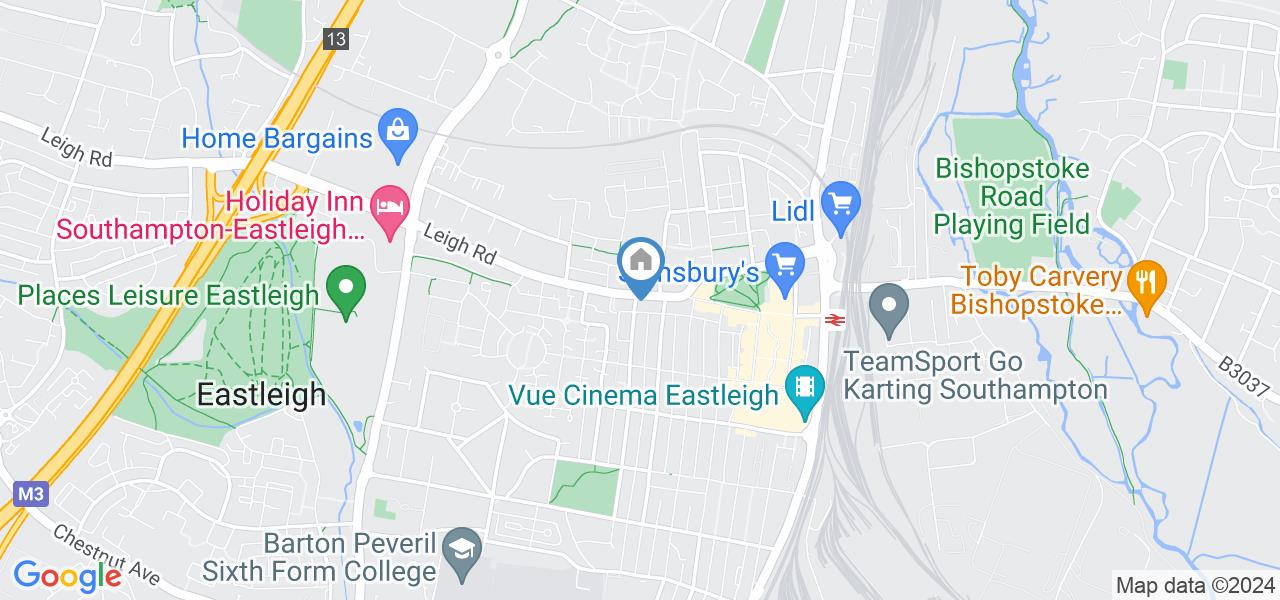 Eastleigh Studio Flat, Leigh Road, SO50 To Rent Now for £1,190.00 p/m