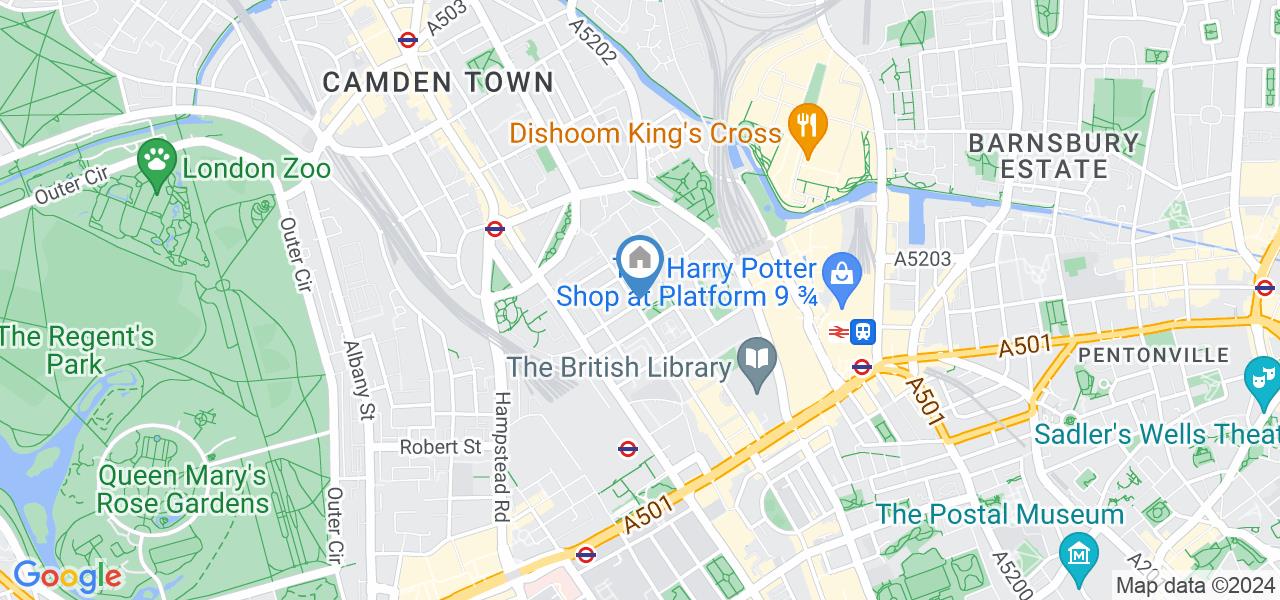 London 2 Bed Flat, Chalton Street, NW1 To Rent Now for £1,950.00 p/m