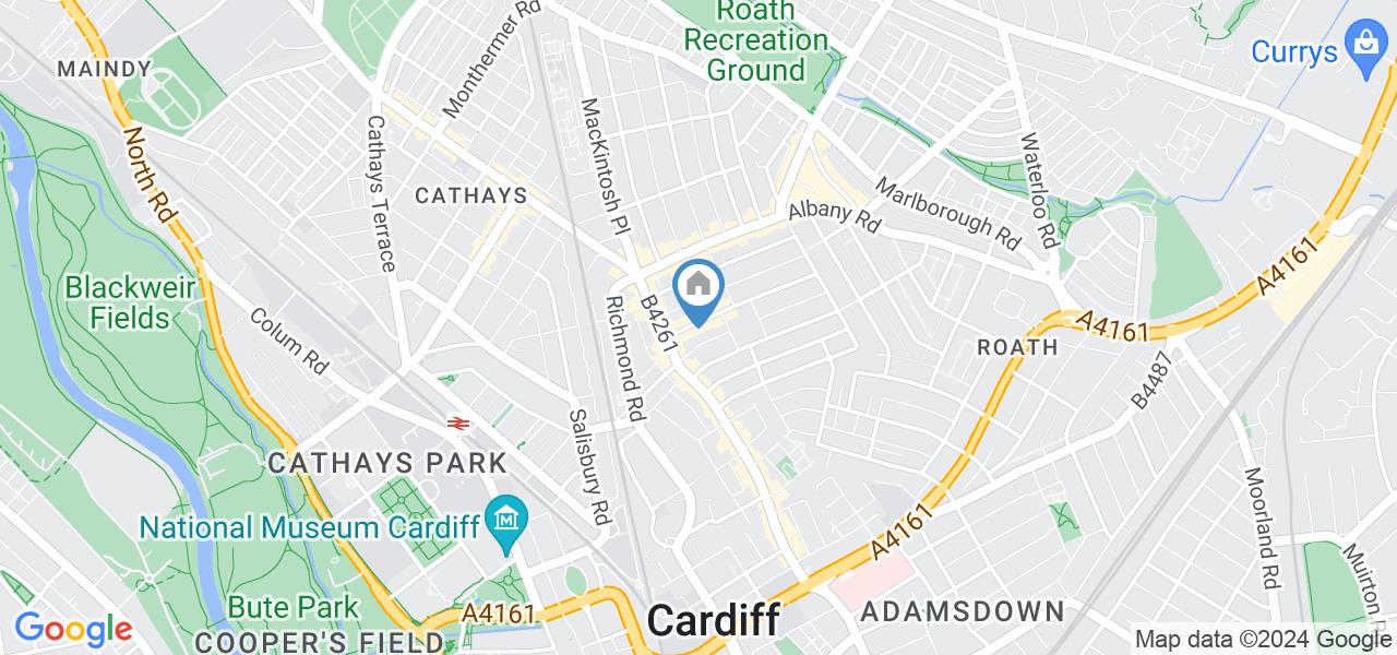Cardiff Room in a Shared House, Keppoch Street, CF24 To Rent Now