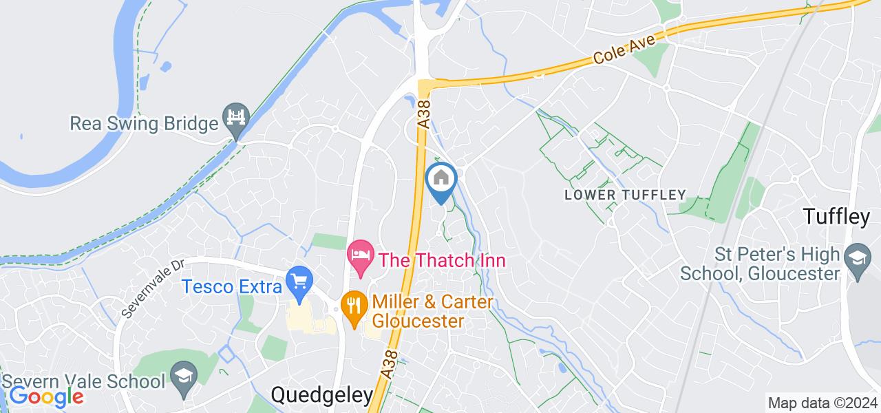 Tuffley, Gloucester 3 Bed Terraced House, Streamside, GL4 To Rent