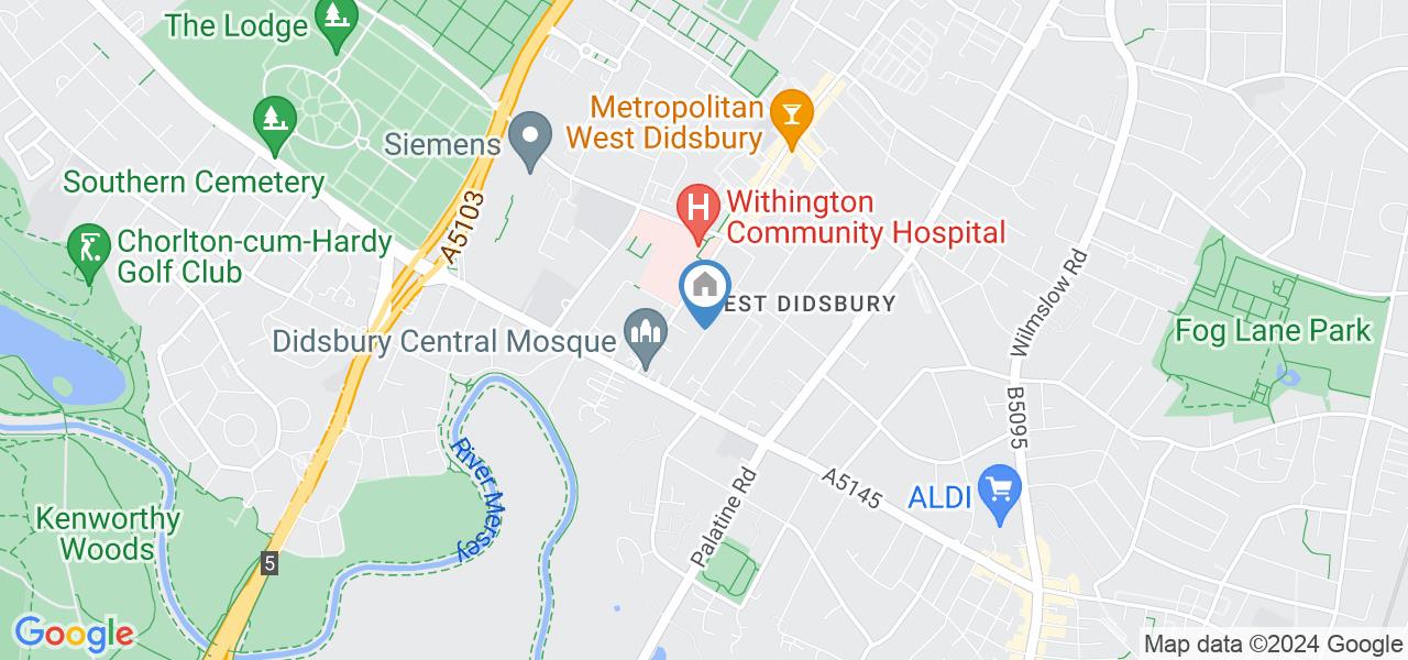 Manchester 2 Bed Flat, West Didsbury, M20 To Rent Now for £1,200.00 p/m