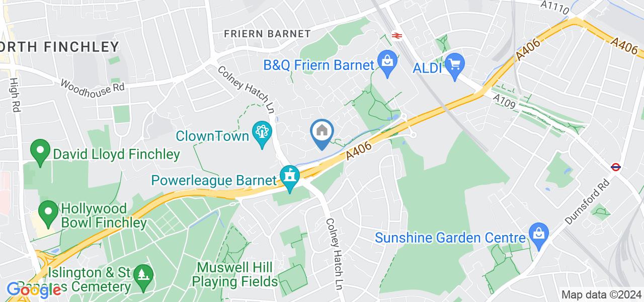 Forwent 2 Bed Flat, Friern N11 To Rent Now for £