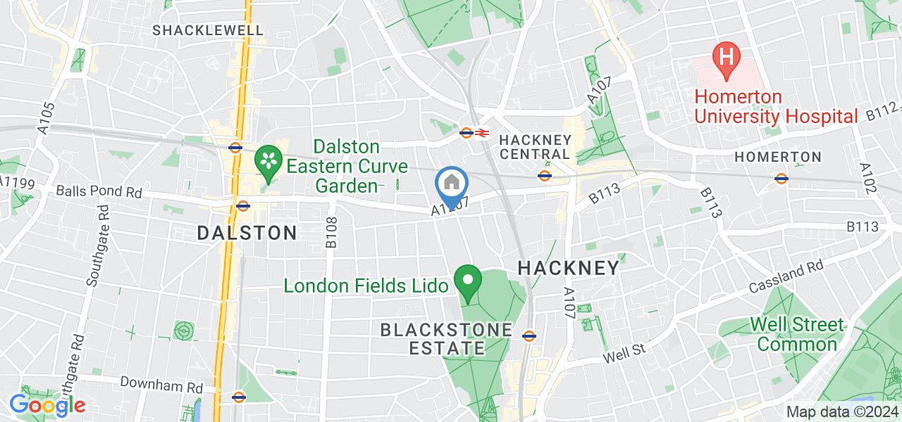 London 1 Bed Flat, Graham Road, E8 To Rent Now for £1,800.00 p/m