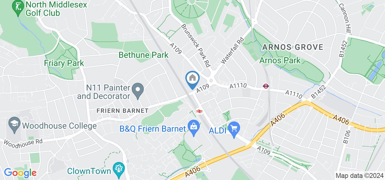 London 1 Bed Flat, Friern Road, N11 To Rent Now for £1,375.