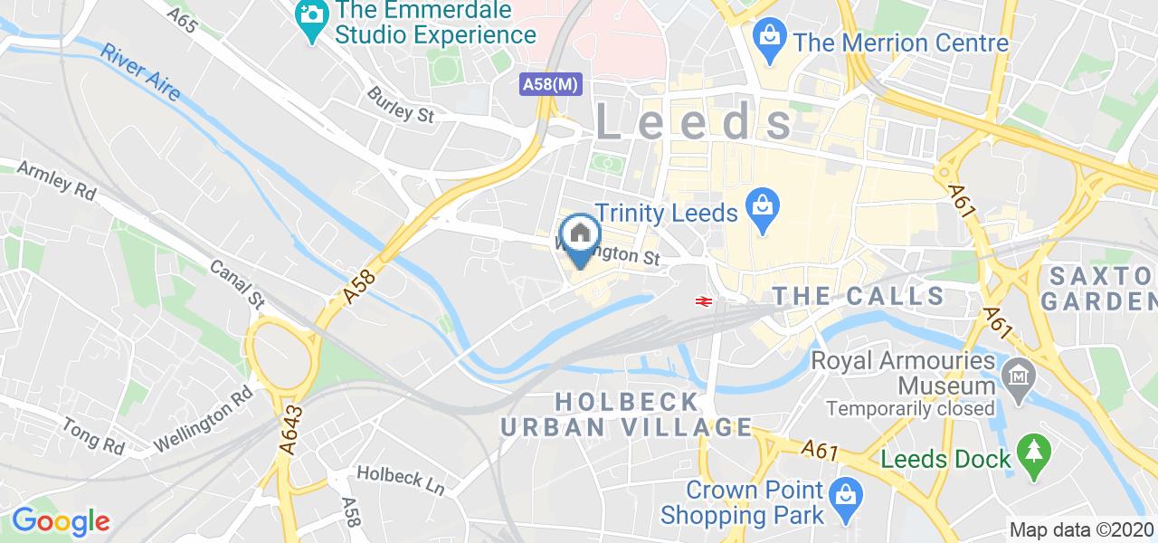 Leeds 2 Bed Penthouse, Wellington Street, LS1 To Rent Now for £