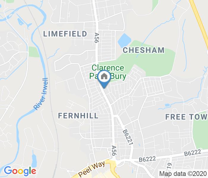 Bury 1 Bed Terraced House, Walmersley Road, BL9 To Rent Now for £