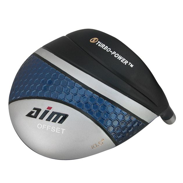 Rexton Midsize Paddle Black Putter Grip Monark Golf