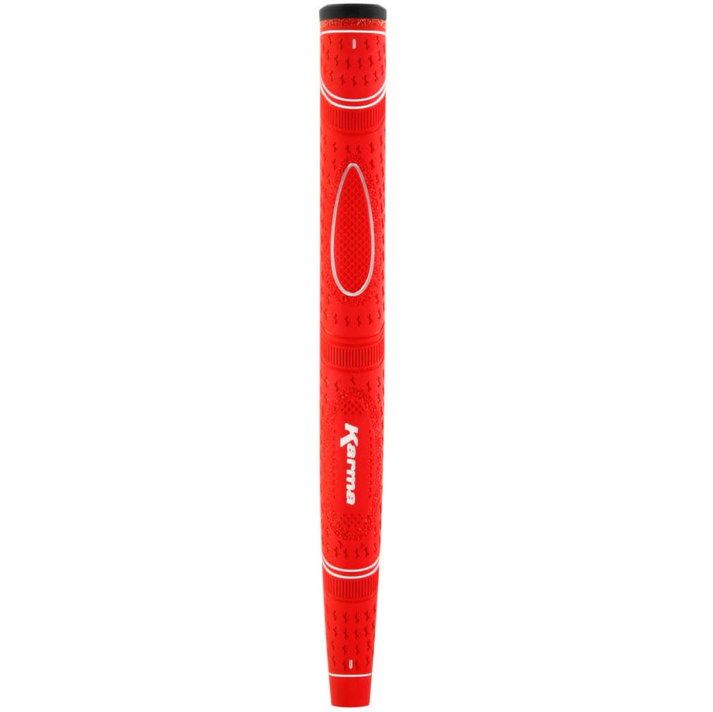Karma Dual Touch Red Midsize Putter Grip Monark Golf