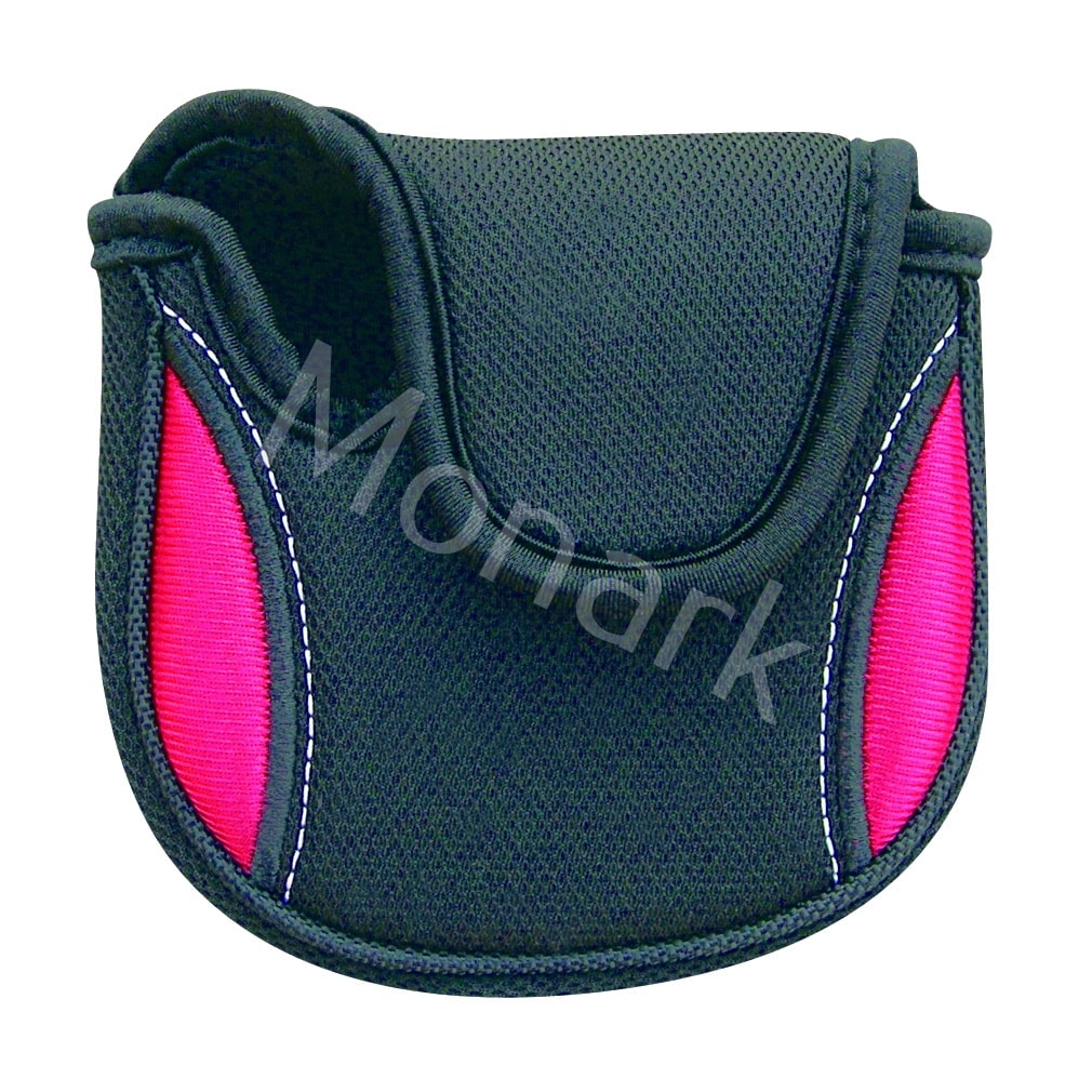 Mallet Putter Headcover Red/Black Oversize Monark Golf