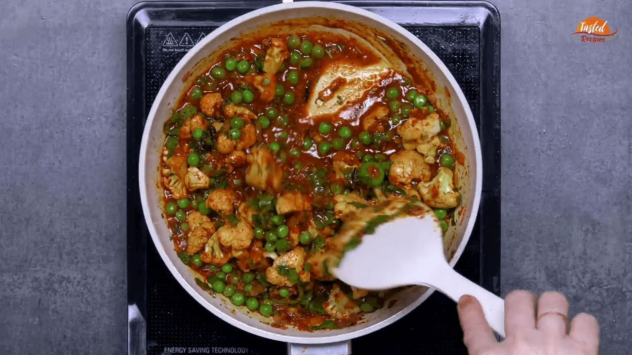 Gobhi Matar Ki Sabji TastedRecipes