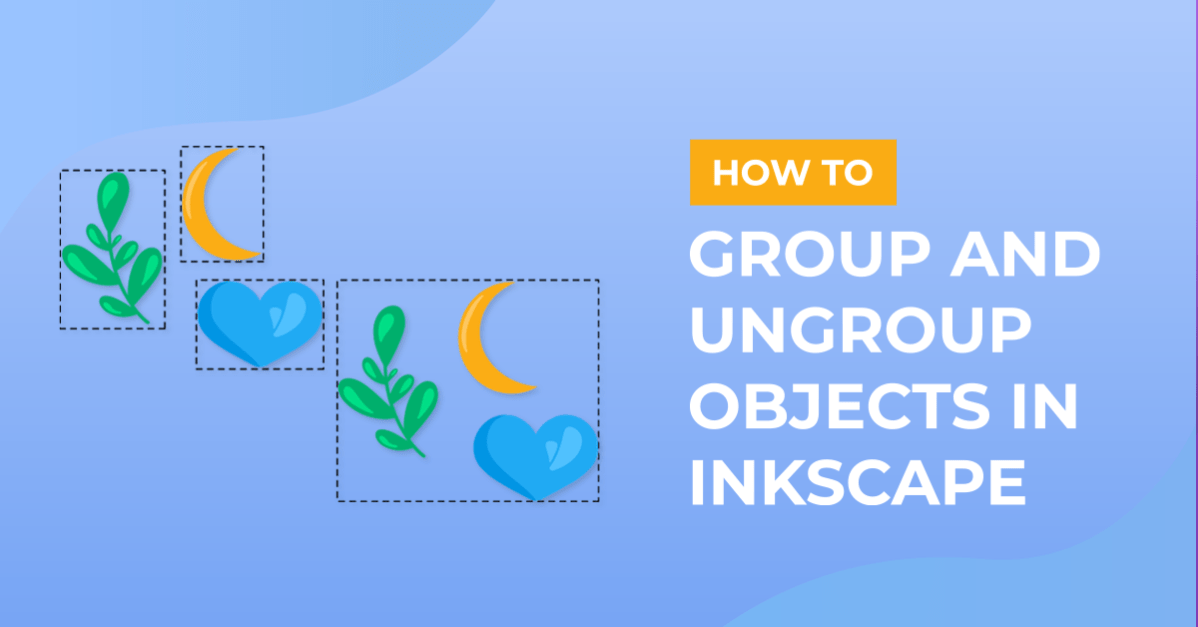 Group and Ungroup Objects in Inkscape Design Bundles