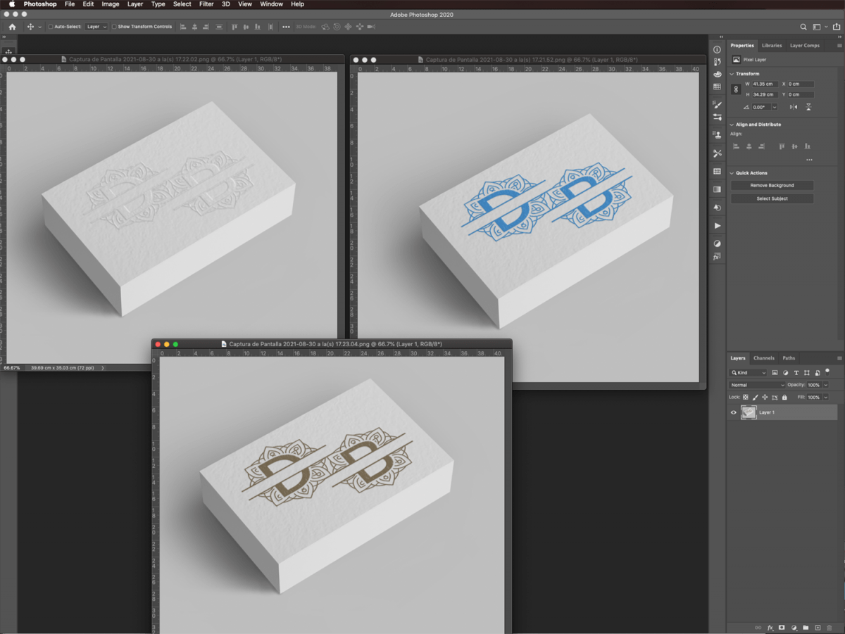 Create an Embossed Text Effect in Design Bundles