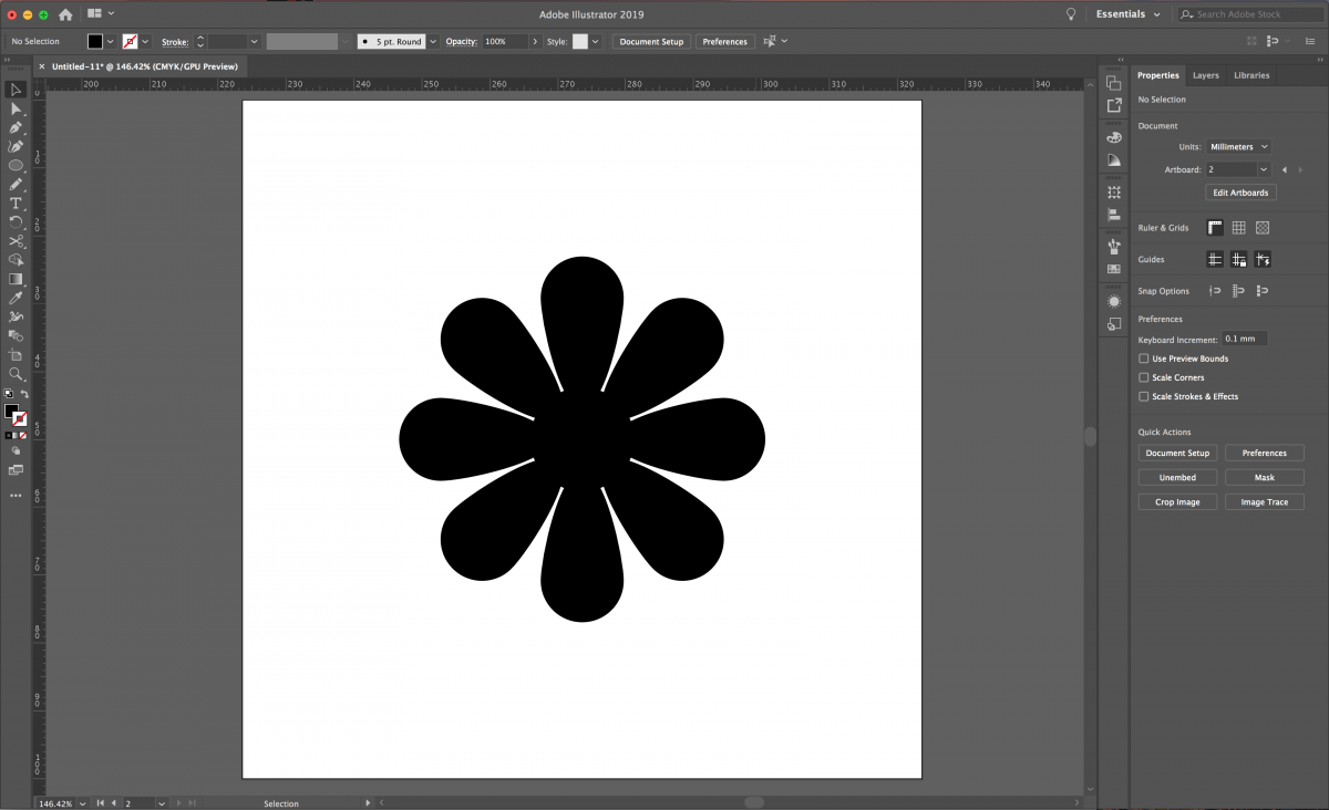 Duplicate Around a Circle in Illustrator Design Bundles