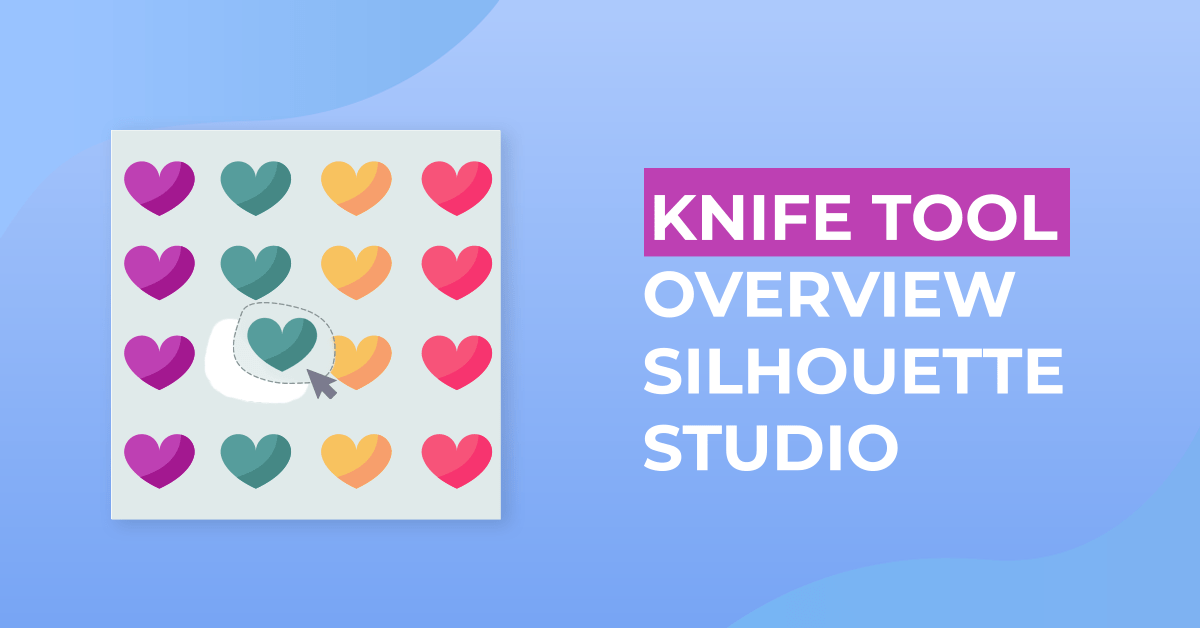 How to use Silhouette Studio Knife Tool Design Bundles