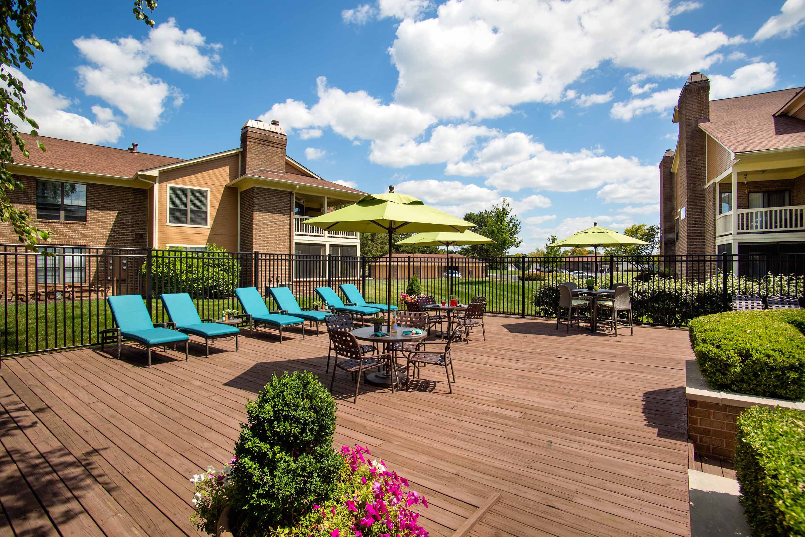 Beautifully designed North Willow Park Apartments Indianapolis