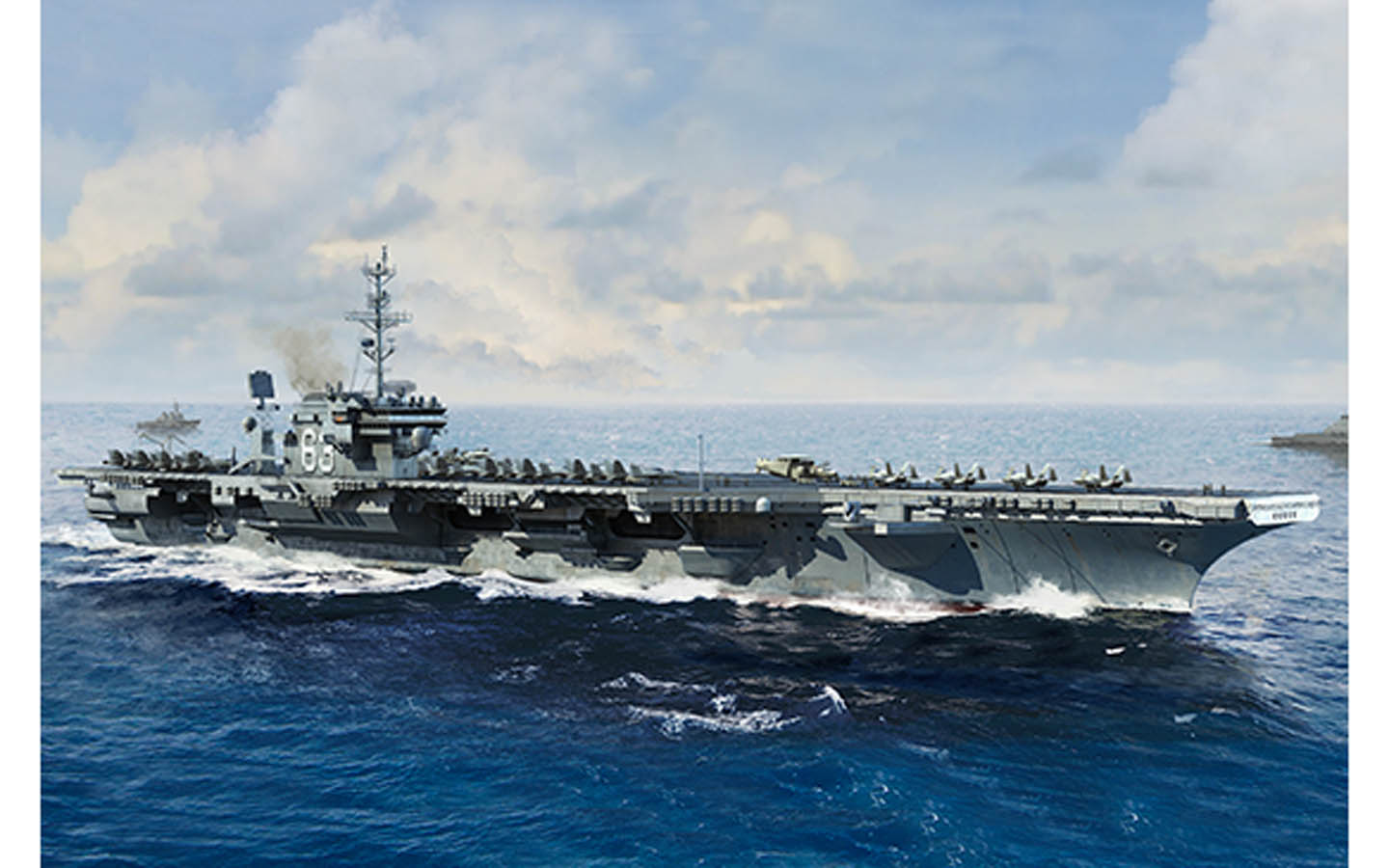 USS Kitty Hawk CV-63 - Trumpeter 06714 | kingshobby.com