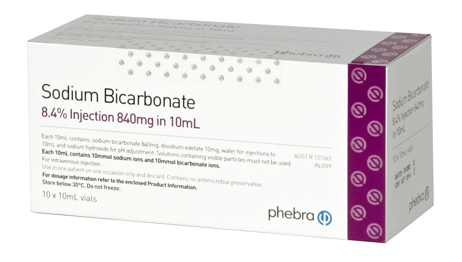 Amtech Medical Sodium Bicarbonate 8.4 for Injection 10ml Pack 10