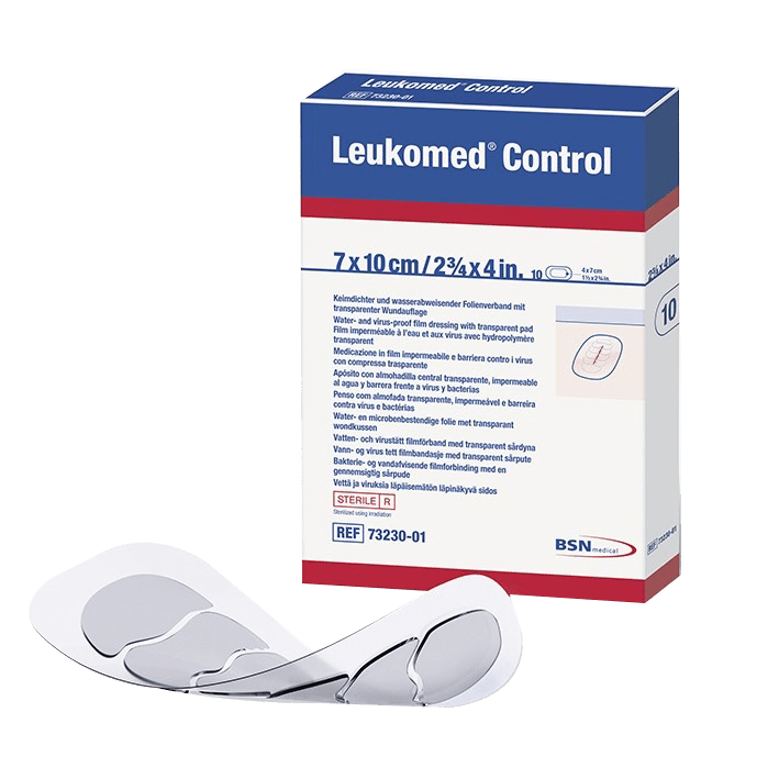 Amtech Medical Essity Leukomed Control Transparent Film Dressing