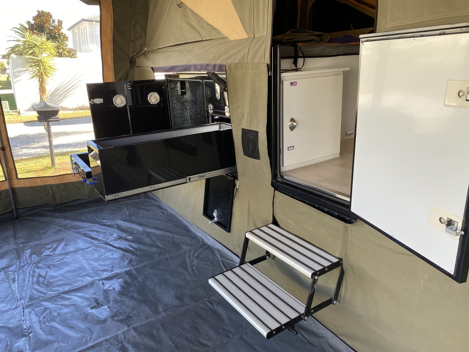 Hardfloor Camper Trailer for Hire in Pelican Waters QLD from 80.00