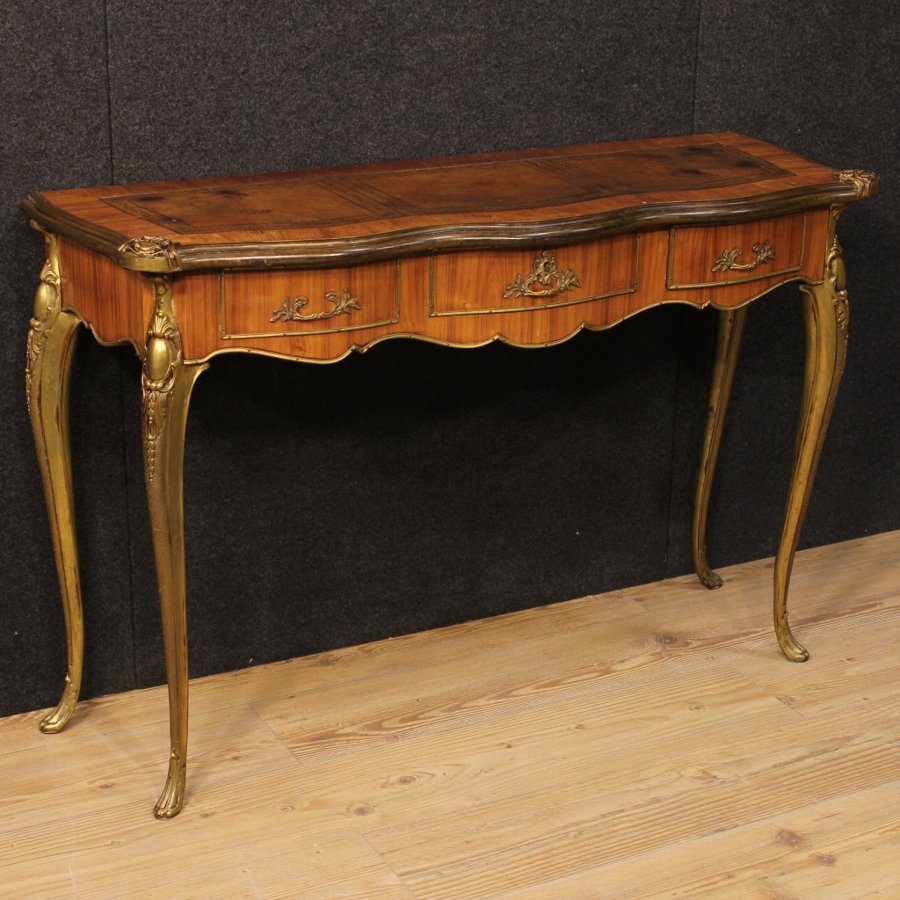 Antique French console table in rosewood ANTIQUES.CO.UK