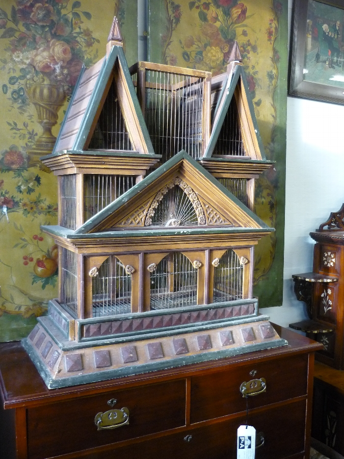 Antique Bird Cage ANTIQUES.CO.UK