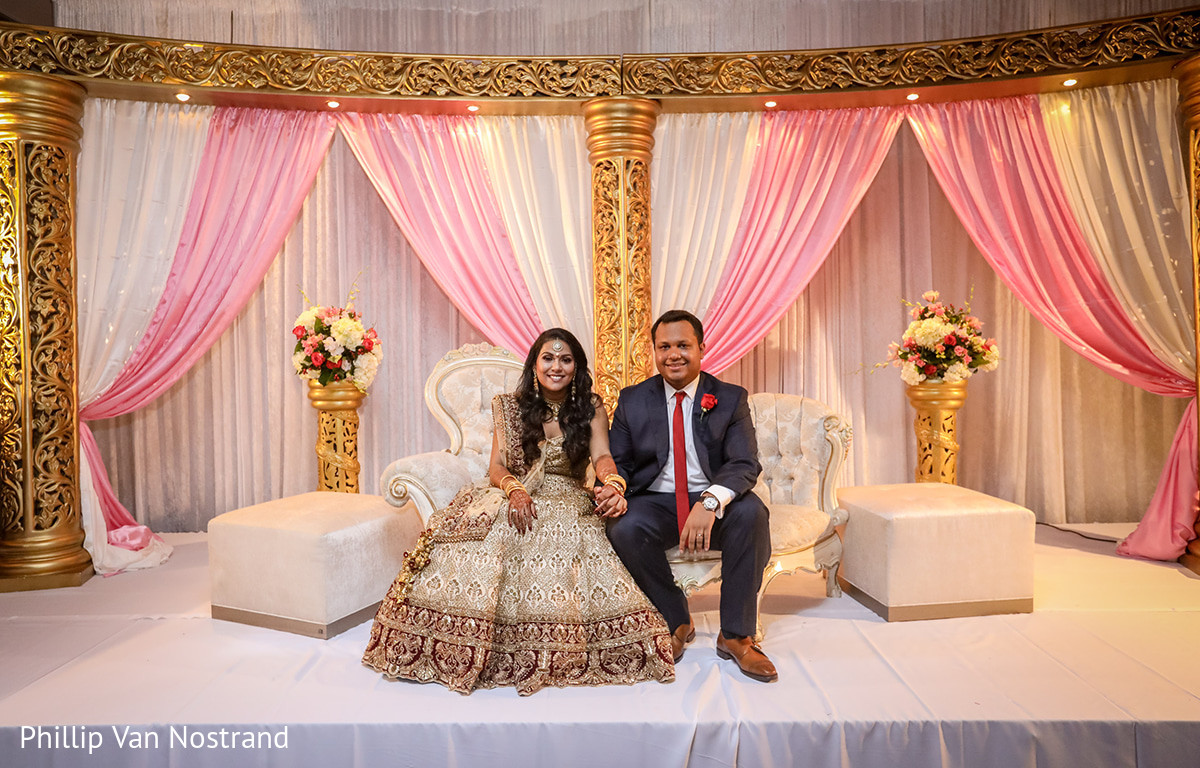 Marvelous indian bride and groom's reception photoshoot Photo 177636