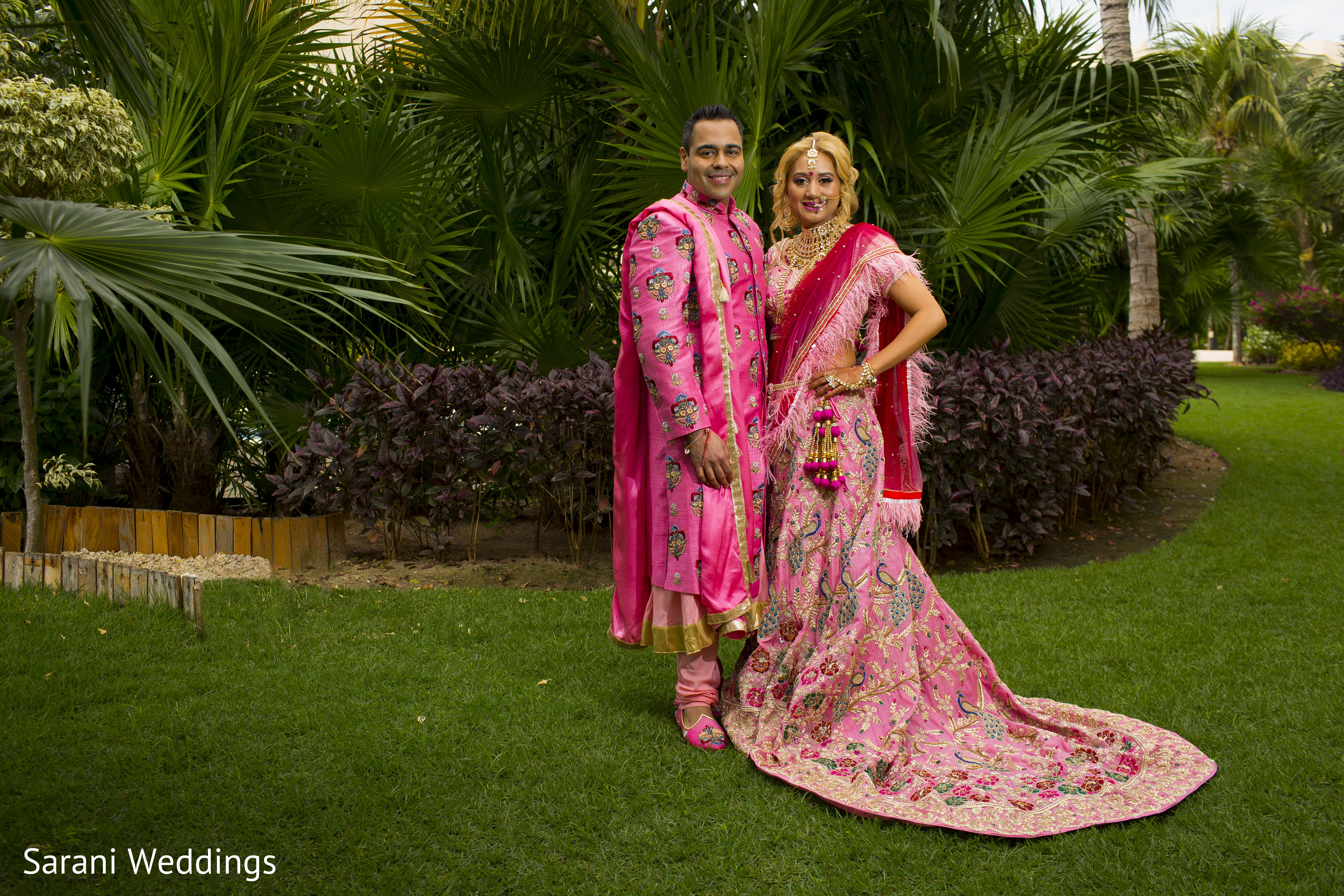Cancun, Mexico Indian Fusion Wedding by Sarani Weddings Post 12419